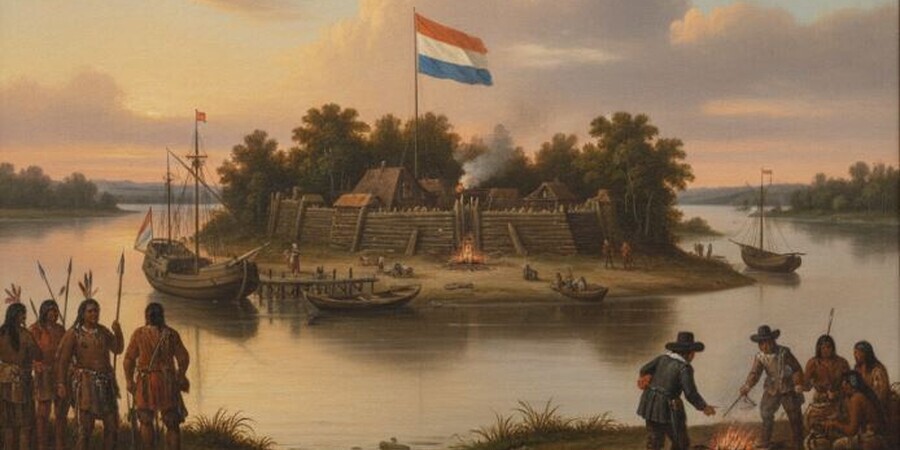 Fort Nassau: New York's Earliest European Foothold and First Permanent Settlement