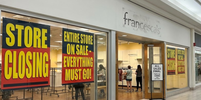 Francesca’s Shuttering All Ohio Locations in Massive Nationwide Liquidation