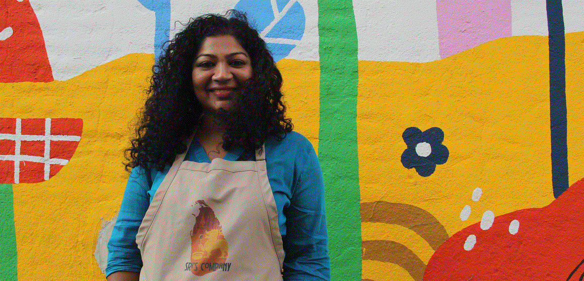 Chef Melissa Fernando at The Philadelphia Museum of Art