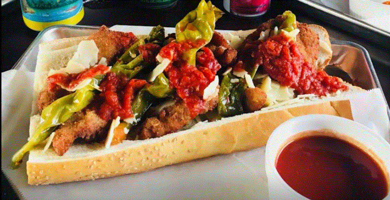 The Chicken Cutlet at Charlie's Roast Pork