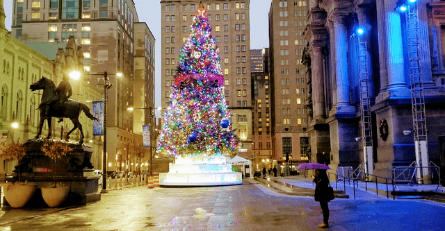Philadelphia City Hall Christmas Tree