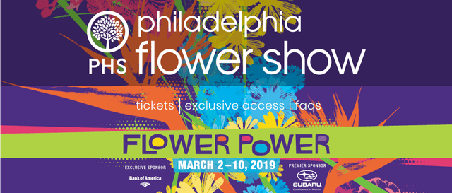 The 2019 Philadelphia Flower Show - 60's Flower Power