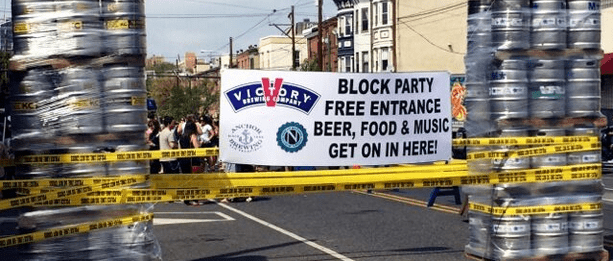 Hawthornes Beer CafeI PA Block Party 