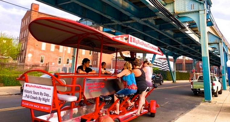 Big Red Pedal Tours Launches Pub Crawl of Fishtown
