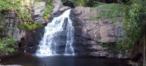 Exploring Hawk Falls at Hickory Run State Park