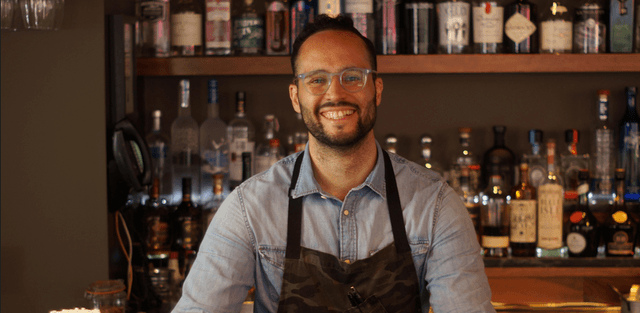 Square 1682 Bartender Christian Diaz