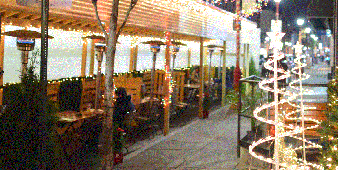 Popular Bar Unveils New Streetery Featuring Array of Hot Beverages, Wintry Bites and Fun and Festive Playlist!