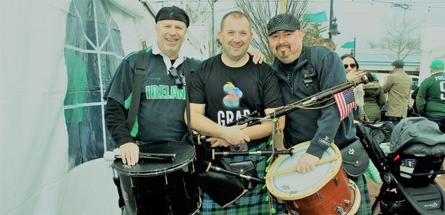 Celebrating Saint Patrick's Day in Haddon Square