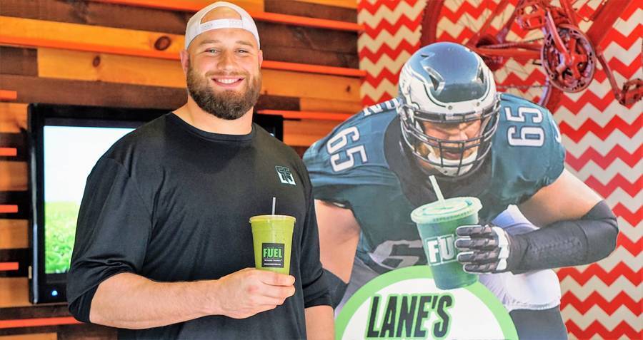 Eagles’ Offensive Tackle Lane Johnson & Fuel, Partner with CHOP