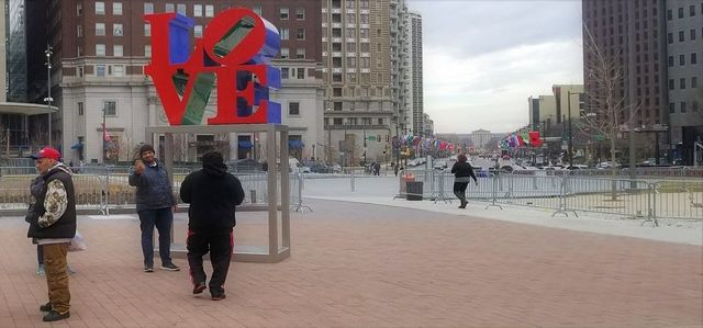 LOVE Sculpture Returns to Love Park 