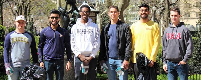 Friends of Rittenhouse Square Earth Day Clean-up