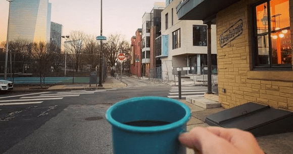 Rowhome Coffee Brings Specialty Coffee and Unique Eats to Filter Square