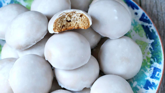 Traditional Iced Pfeffernüsse Cookies. Source: The Daring Gourmet