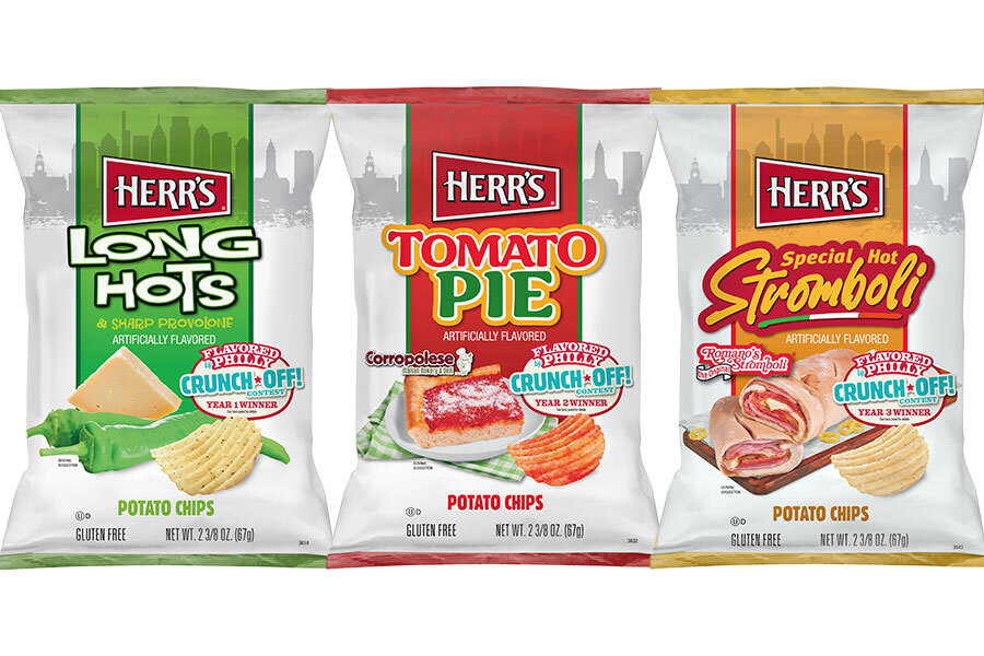 Herr's 'Crunch Off': Tomato Pie, Long Hots, and Stromboli Chips