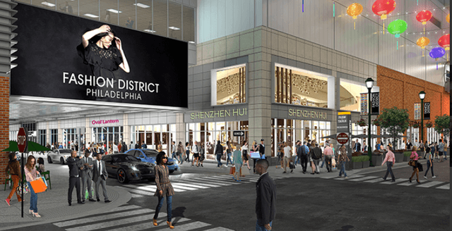 The Fashion District in Philadelphia