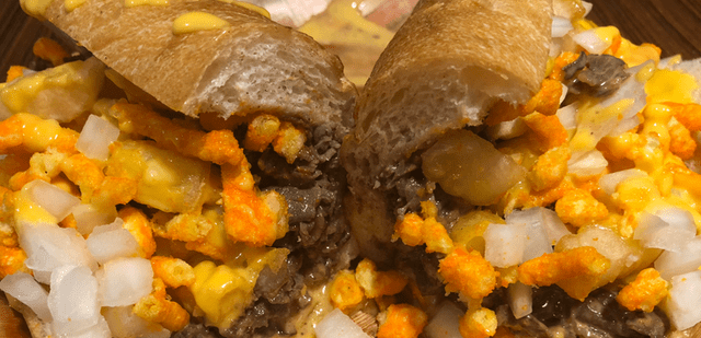 The Gritty Cheesesteak at Joe’s Steaks & Soda Shop