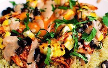 Mandarin and Quinoa Chicken Bowls