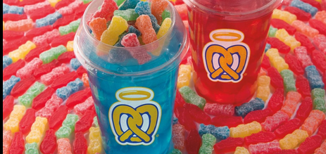 Auntie Anne's New Candy Lemonade Mixers 