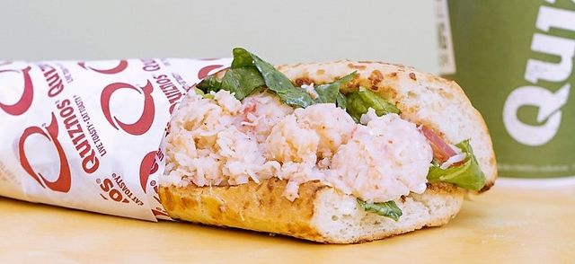Free Quiznos Lobster or Seafood Sub in February