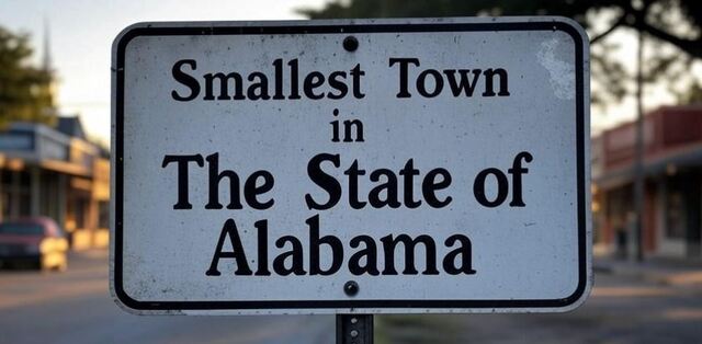 What is The Smallest Town in Alabama State?