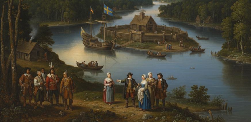 What is The First Permanent Settlement in Delaware?
