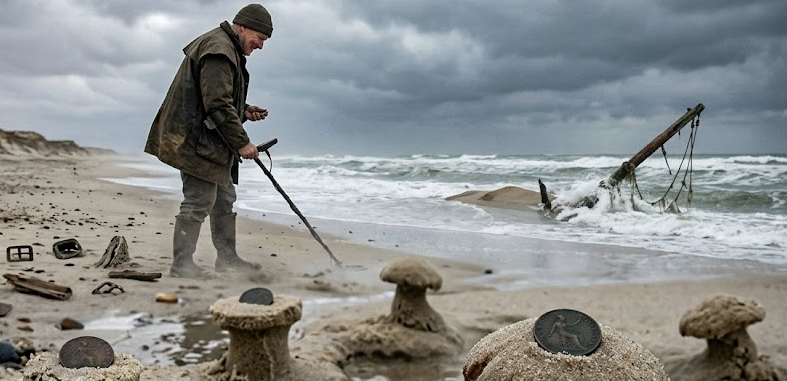 Why Thousands of 18th-Century Gold and Copper Coins Are Washing Up on This Tiny Delaware Beach