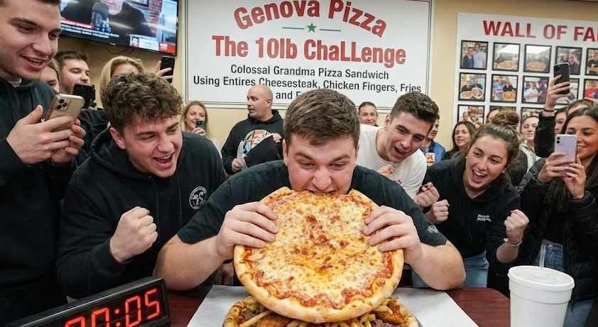 The 10-Pound Pizza Challenge