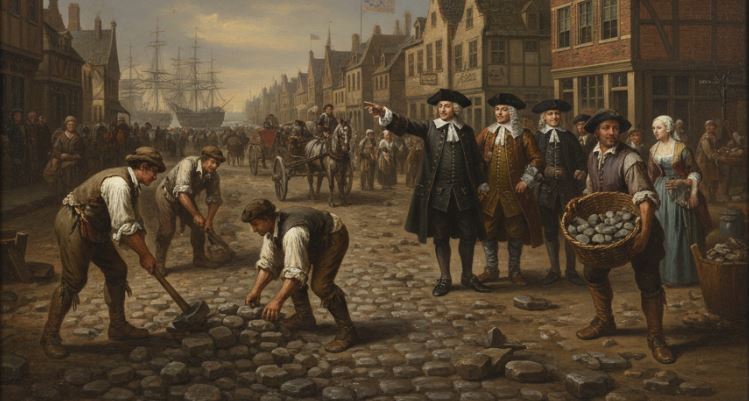 What is The History of New York's First Paved Road?