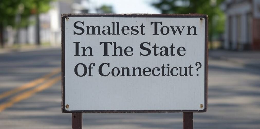 What Is The Smallest Town In The State Of Connecticut?