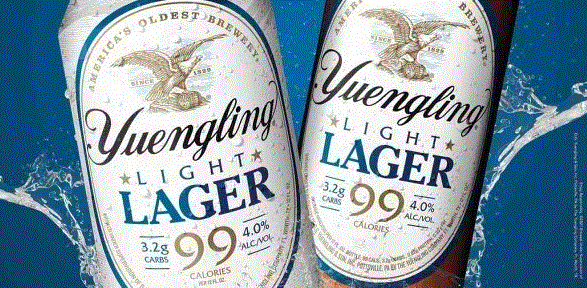 Yuengling Refreshes Light Low Carb Lager 99