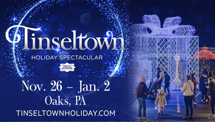 Tinseltown Holiday Spectacular at Oaks, PA