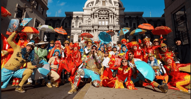 Pop-Up Mummers Masquerade 