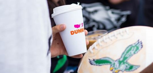 Dunkin’, the official coffee, donut, and breakfast sandwich partner of the Philadelphia Eagles