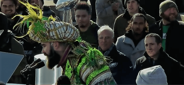 Eagles Parade: Jason Kelce Inspiring Speech