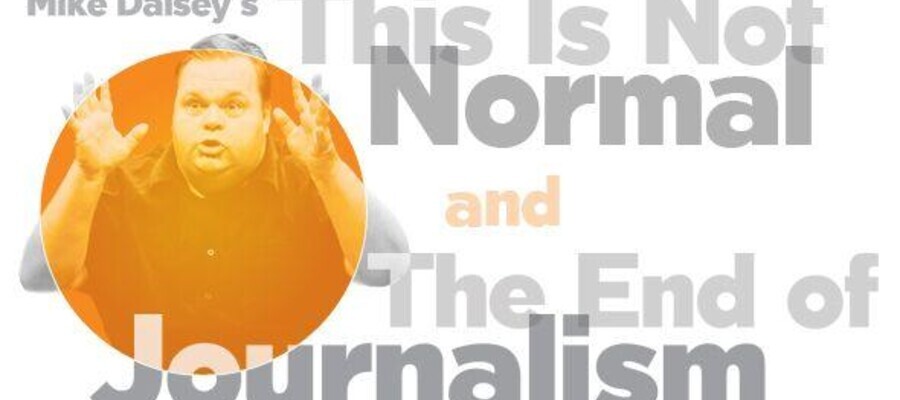 Philadelphia Theatre Company Presents "The End of Journalism"