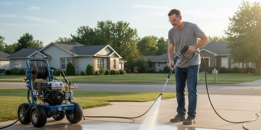 How Professional Pressure Washing Protects Property Value