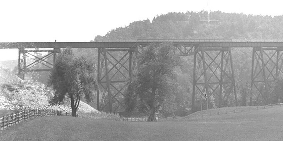 Visit the Historic Trestle Bridge in Downingtown, PA
