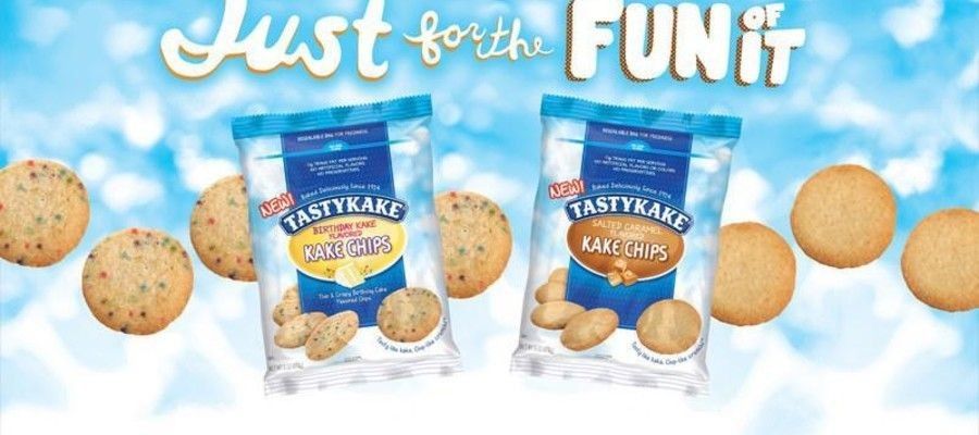 Snack cake brand Tastykake is thrilled to introduce Kake Chips, a new product that combines the crunch of a chip with the sweetness of cake