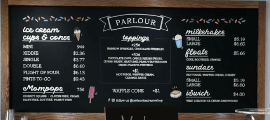 Parlour Ice Cream Opens in Ardmore