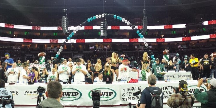 P.J. Whelihan's Deliver 10,000 wings For WIP Wing Bowl