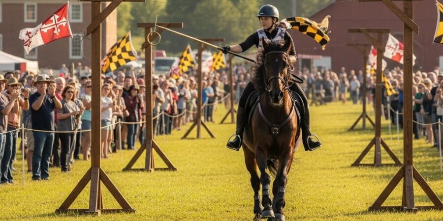 Did You Know? Jousting is Maryland's Official State Sport!