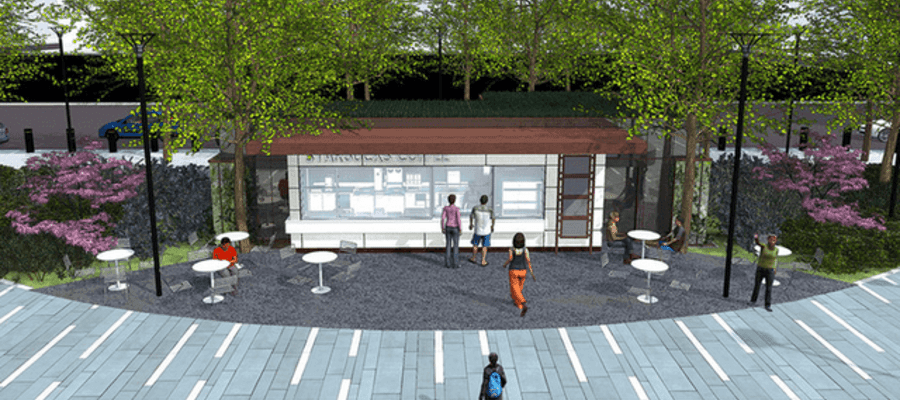 New Starbucks Coffee Kiosk Coming to Dilworth Park