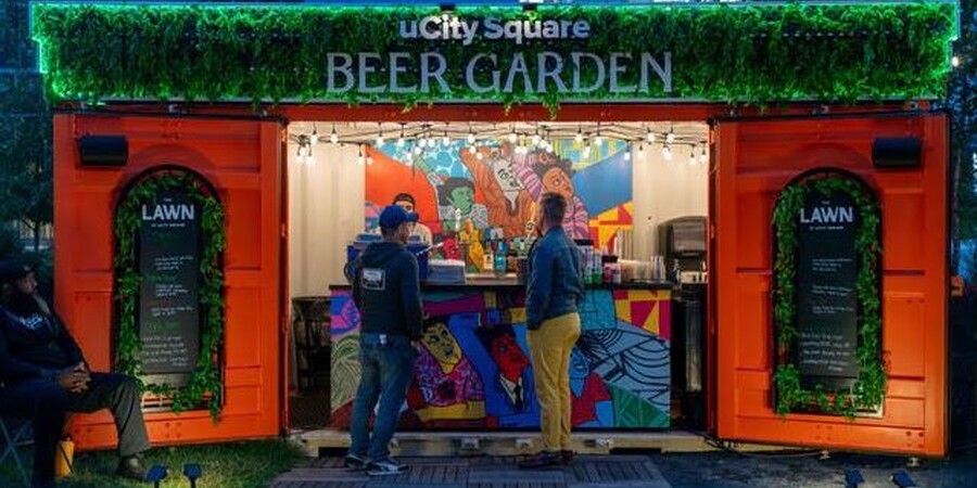 A Vibrant Pop-up Bar Opens In University City