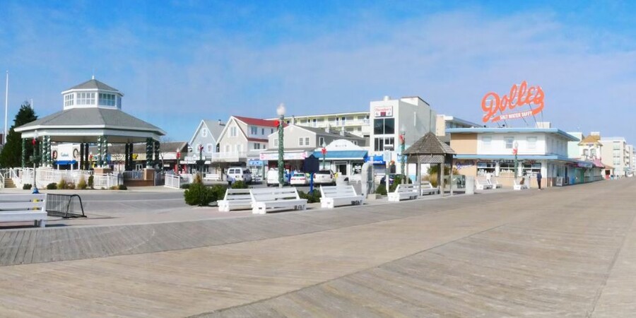 Where is The Longest Boardwalk in The State of Delaware?