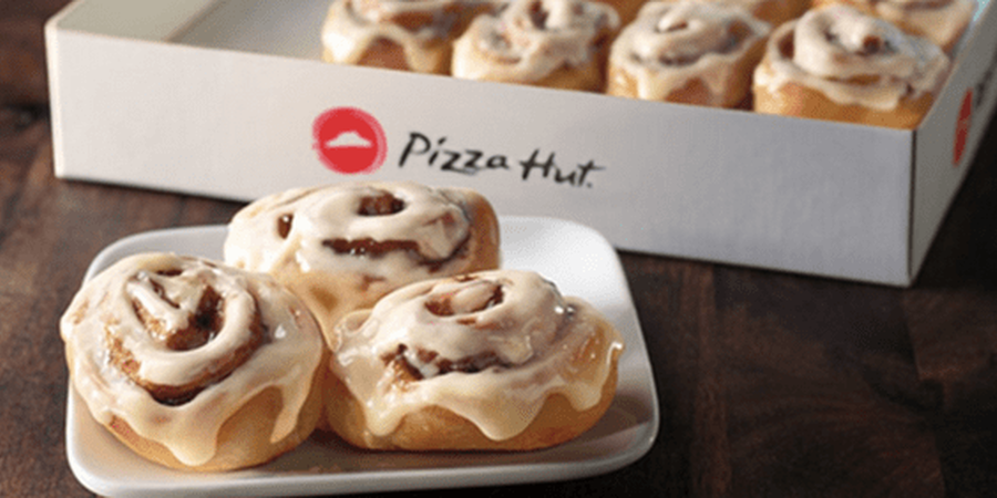 Pizza Hut to Offer Crafted by Cinnabon Mini Rolls 