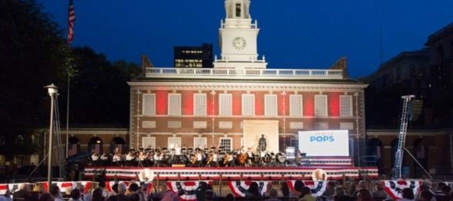 Philly Pops: Patriotic Concert at Independence Hall.