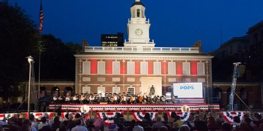 Philly Pops: Patriotic Concert at Independence Hall.