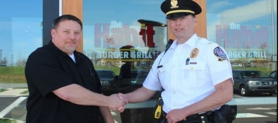  Habit Burger Supports Local Police Program