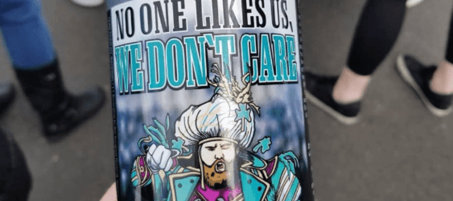 "No One Likes Us, We Don’t Care" Craft Beer