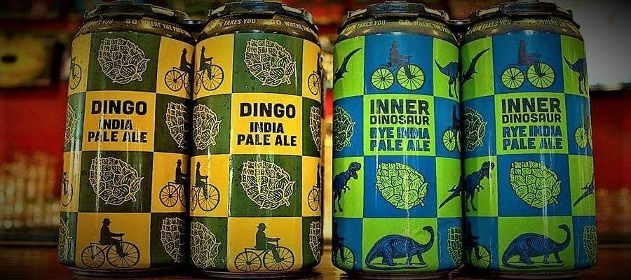 Conshohocken Brewing's Inner Dinosaur & Dingo